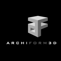 Archiform_3D Logo