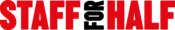 StaffForHalf Logo