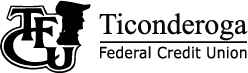TiconderogaFCU Logo