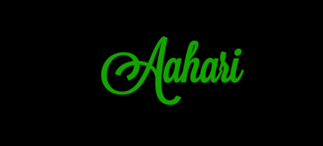 aahari Logo