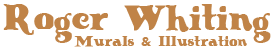 rogerwhitingmurals Logo