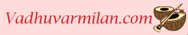 vadhuvarmilan Logo