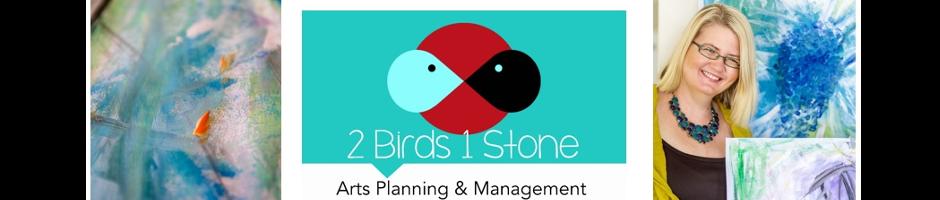 2Birds1StoneArt Logo