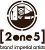 [ 2 one 5 ] Design Logo