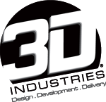 3D Industries Logo