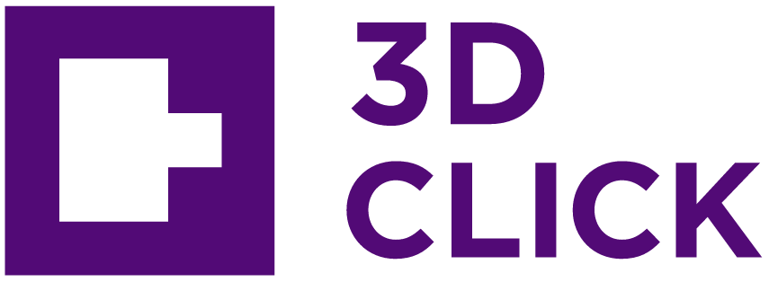 3D Click Logo