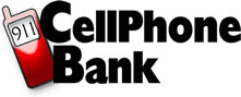 911 Cell Phone Bank Logo