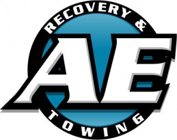 AE Recovery and Towing Logo