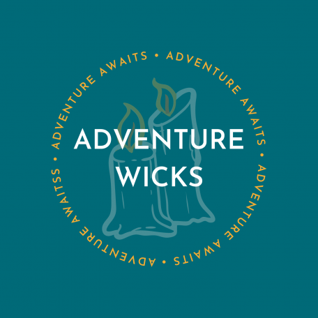 Adventure Wicks Candles Logo