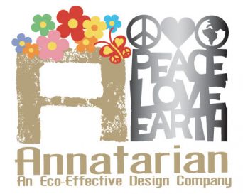 Annatarian and PeaceLoveEarth Logo