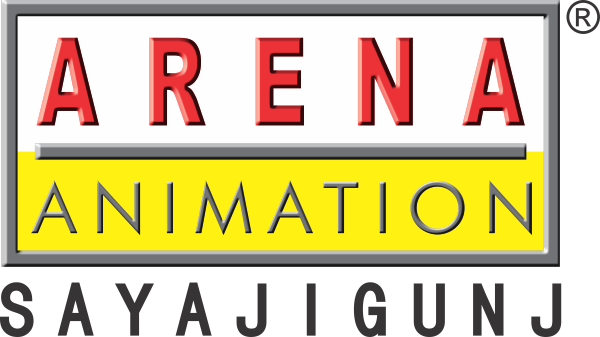 Arena Animaton, Sayajigunj, Vadodara Logo