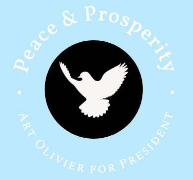 Art Olivier for President Logo