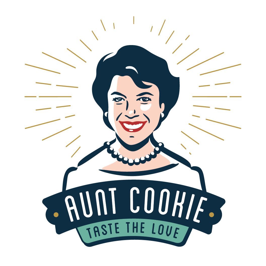 Aunt Cookie Taste the Love Logo