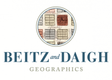 Beitz and Daigh Geographics, Inc. Logo