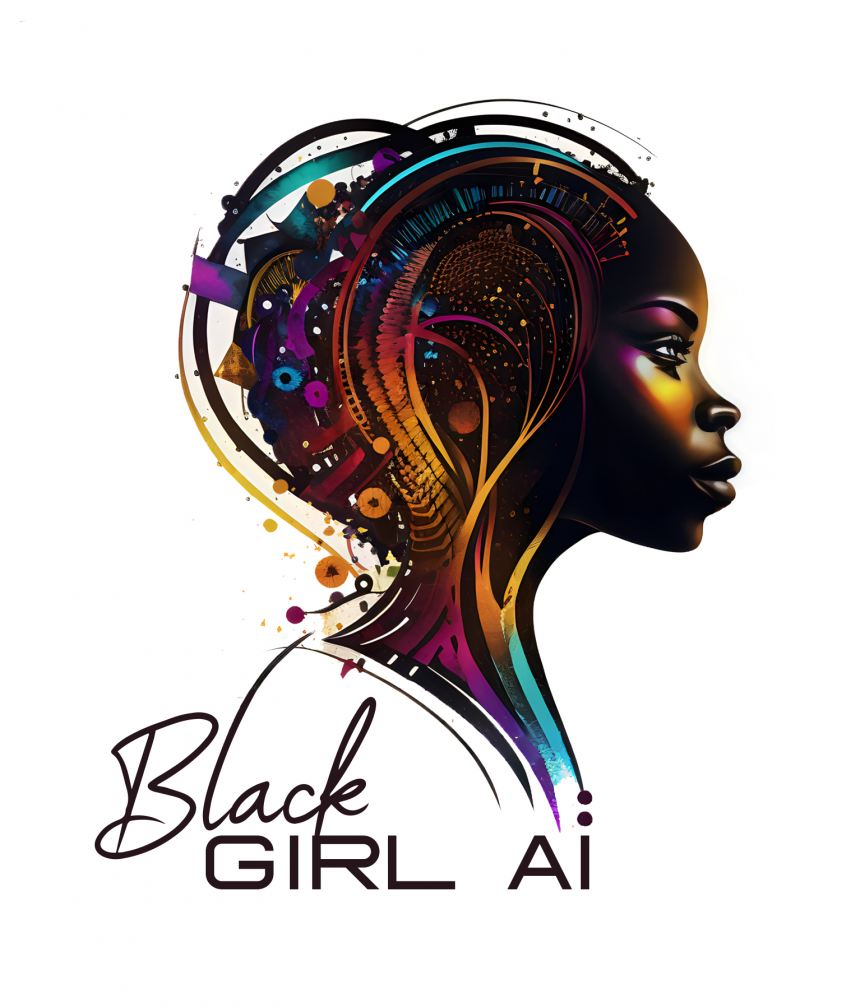 Black Girl Ai Logo