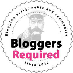 Bloggers Required Logo