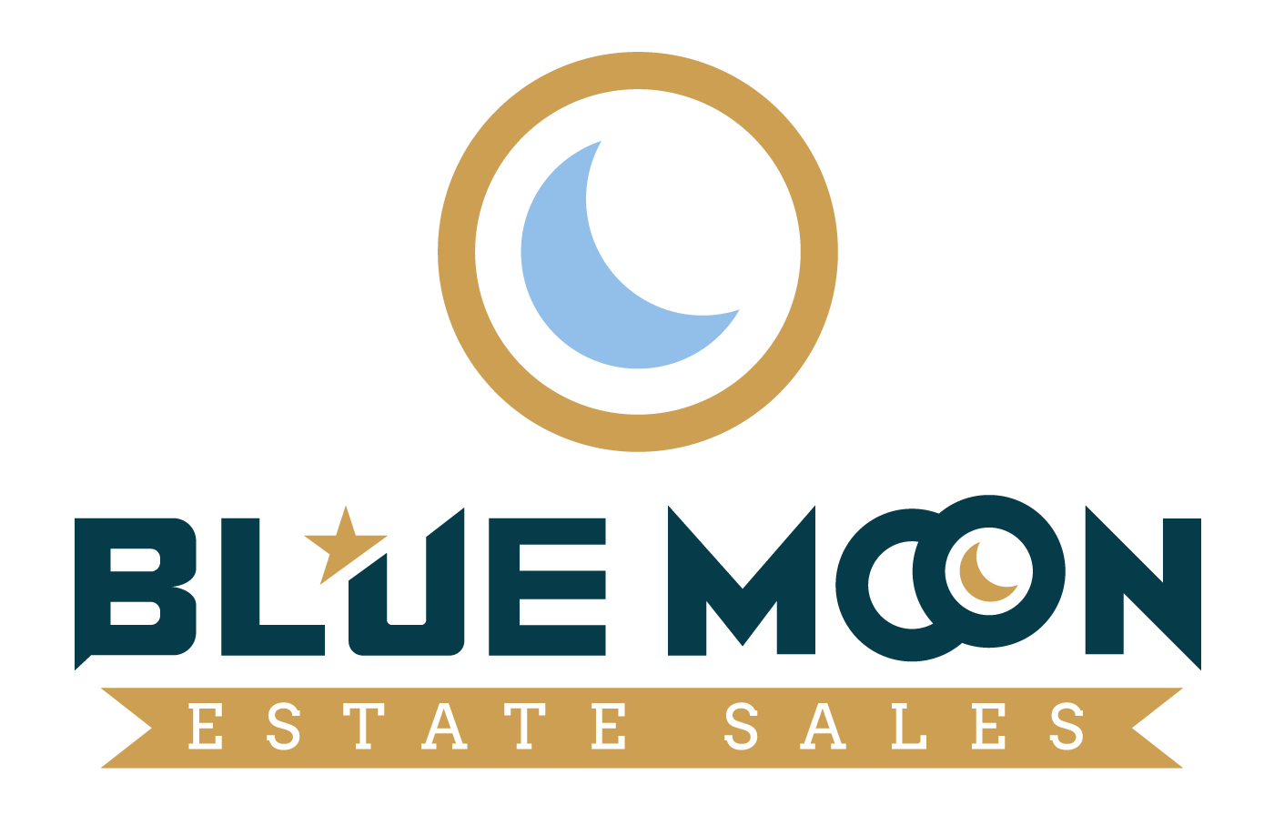 Blue Moon Estate Sales - Washtenaw - Livingston Logo