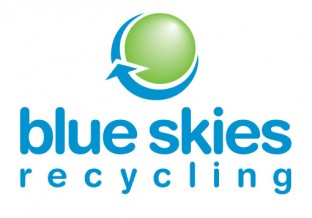 Blue Skies Recycling Logo