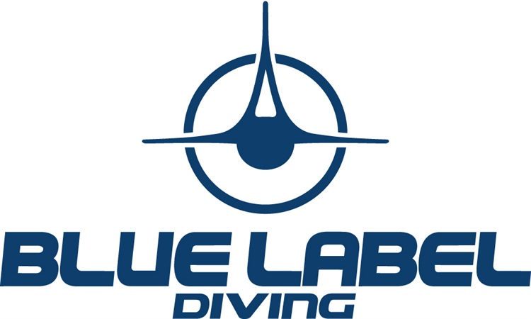 Bluelabeldiving Logo