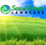 Sea Of Green Lawn Care Logo