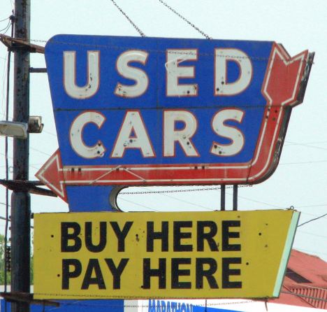 Buy Here Pay Here Car Lots Logo