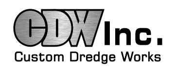 CUSTOM DREDGE WORKS Logo