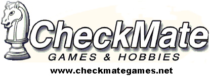 Checkmate Games & Hobbies Logo