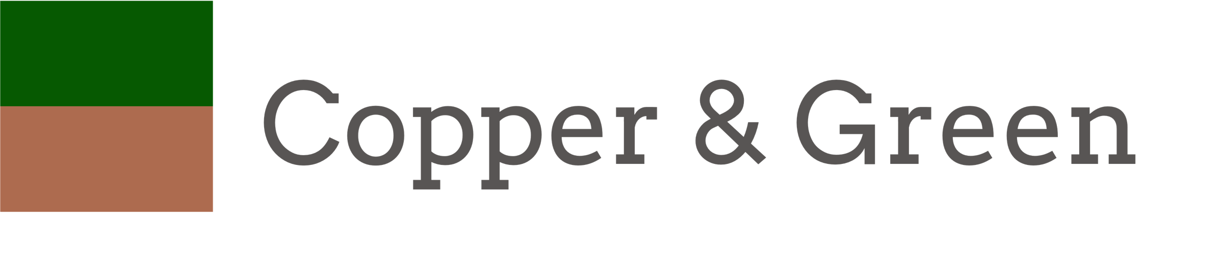 CopperAndGreen Logo
