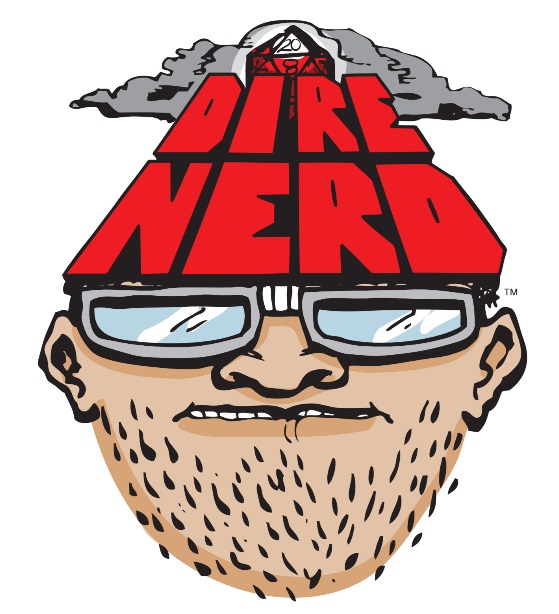 Dire Nerd Studios, LLC. Logo