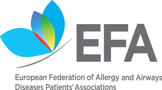 European Federation of Allergies and AD (EFA) Logo