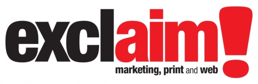 Exclaim Marketing, Print and Web Logo