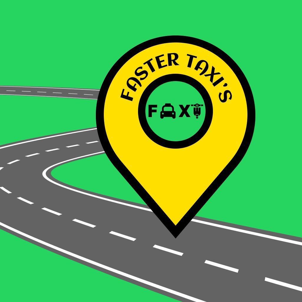 Faxi Faster taxi's Logo