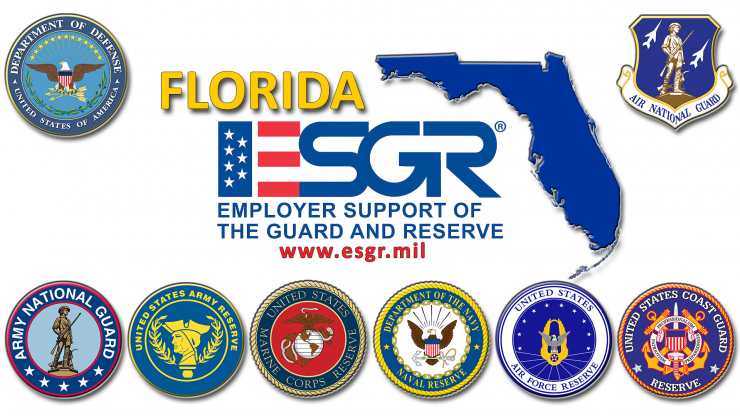 Department of Defense Florida ESGR Logo