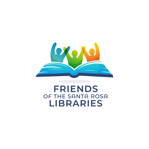 Friends of the Santa Rosa Libraries Logo