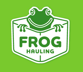 FrogHaulingDumpster Logo