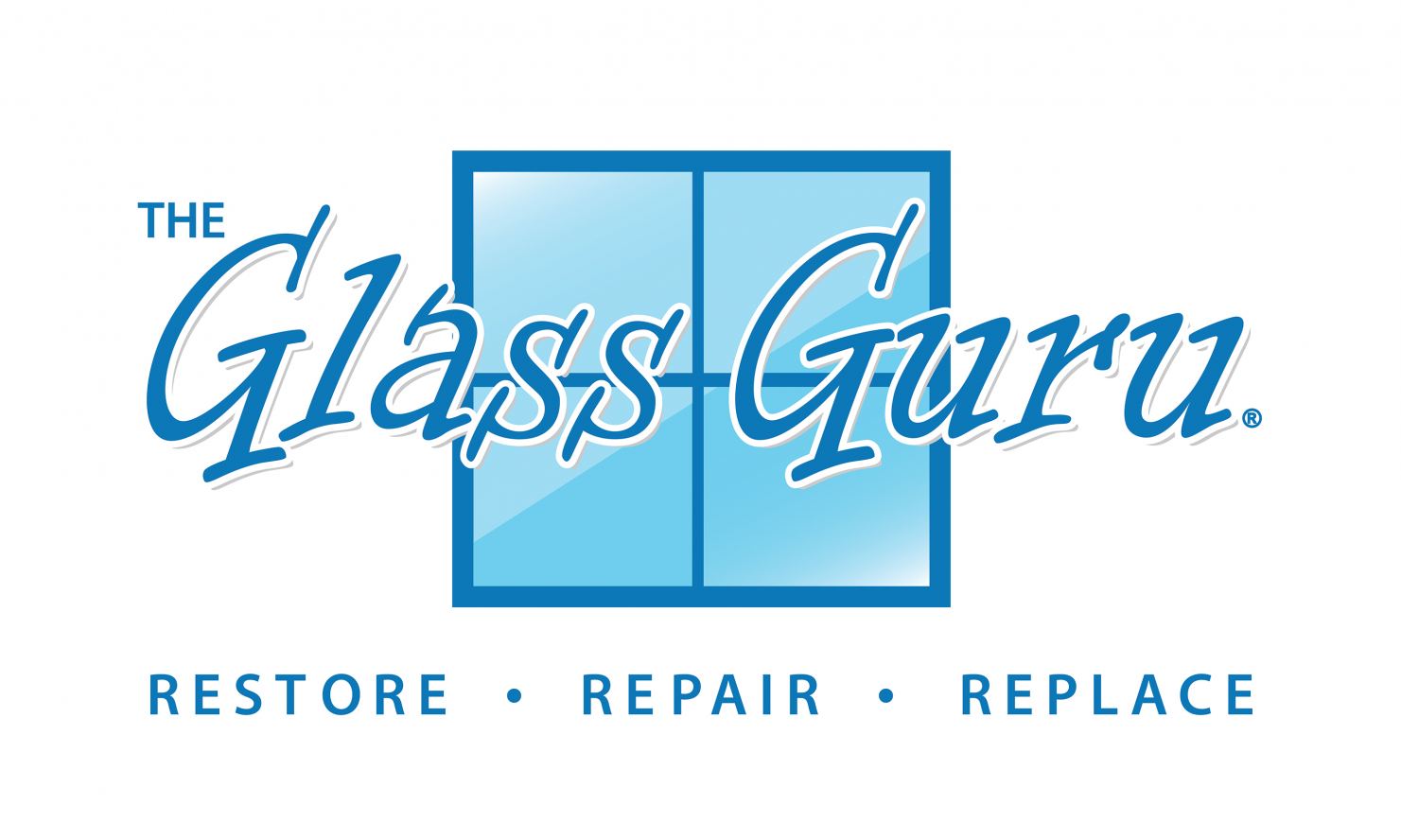 The Glass Guru Of Rifle Logo