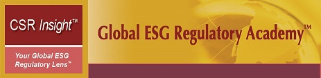 GLOBAL ESG REGULATORY ACADEMY Logo