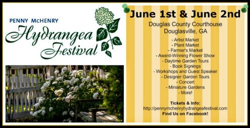 Penny McHenry Hydrangea Festival Logo