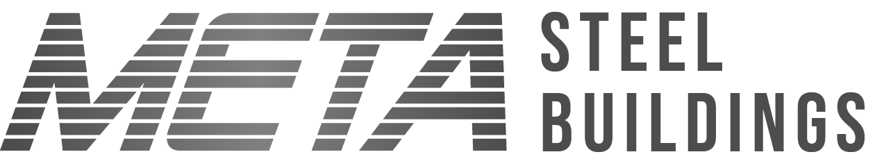 META Steel Building Logo