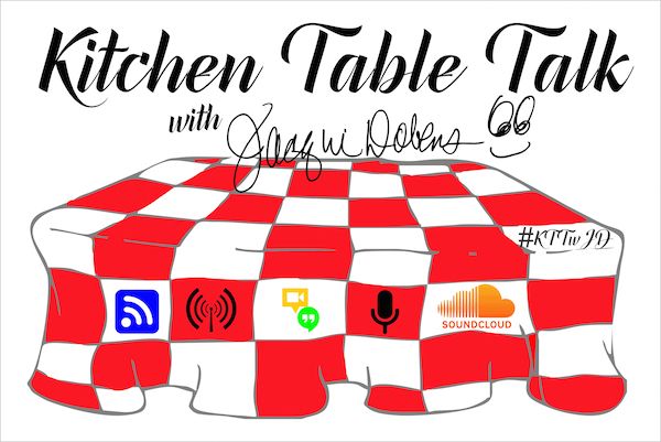 Kitchen Table Talk with Jacqui Dobens Logo