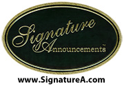 Signature Announcements Logo