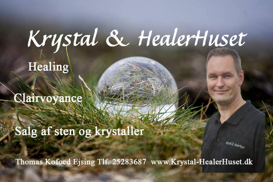 Krystal-HealerHuset Logo