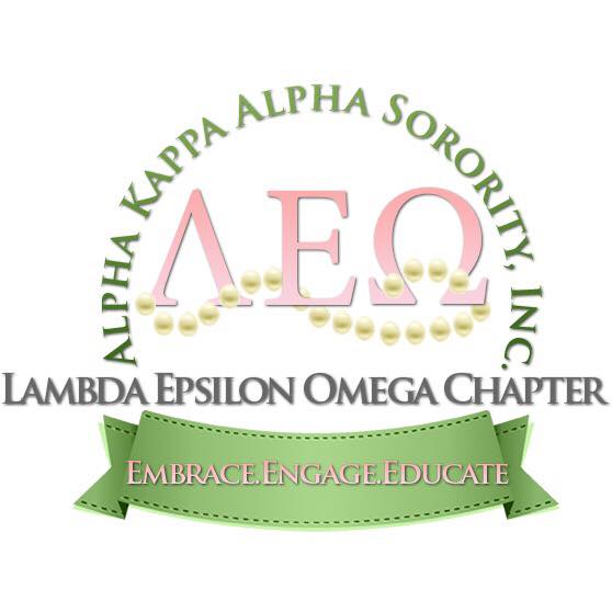 Lambda Epsilon Omega Chapter of Alpha Kappa Alpha Logo