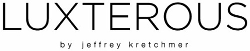 LUXTEROUS by jeffrey kretchmer Logo