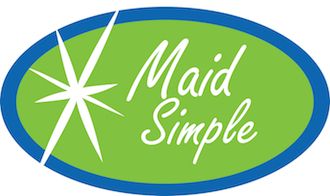 Maid Simple House Cleaning Logo