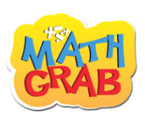 Math Grab Multiplication Card Game for Kids Logo