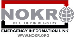 NOKR Emergency Contact Registry Logo