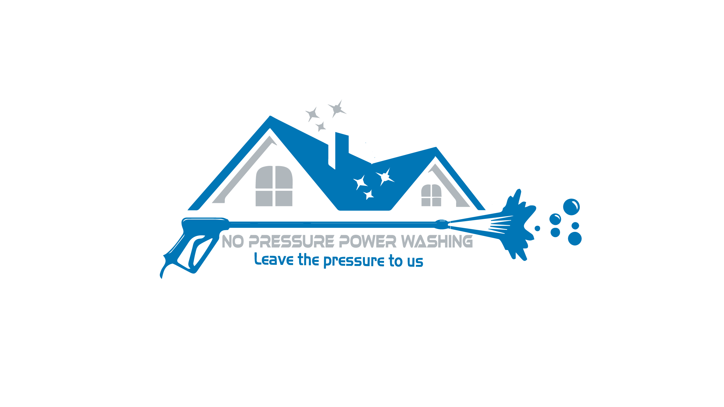 No Pressure Power Washing Logo