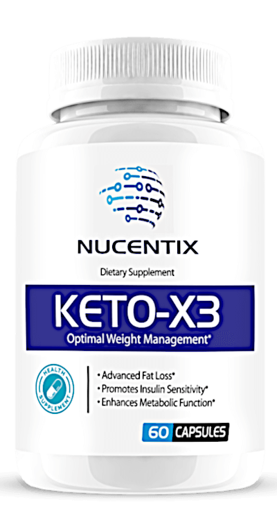 Nucentix Keto-X3 Logo
