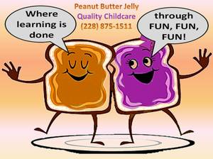 Peanut Butter Jelly Quality Child Care, Inc. Logo